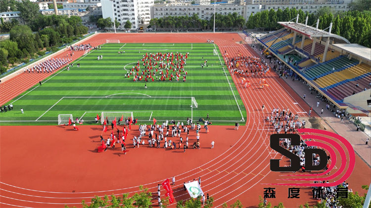 新鄉(xiāng)醫(yī)學(xué)院 | 全塑型自結(jié)紋跑道及人造草坪