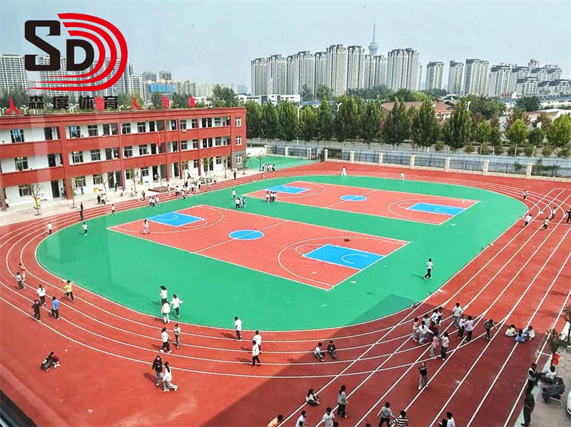 周口實(shí)驗(yàn)小學(xué) | 透氣型跑道及硅PU球場