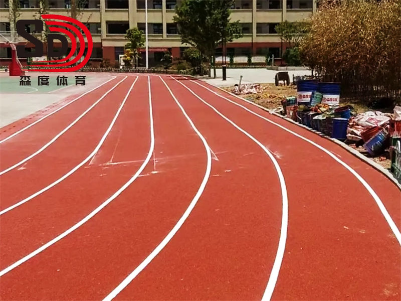 駐馬店市十二中 | 混合自結紋跑道及硅PU球場